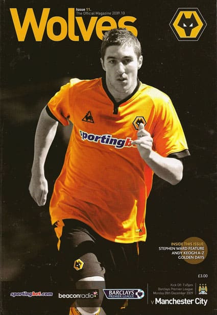 Wolverhampton Wanderers FC v Manchester City FC